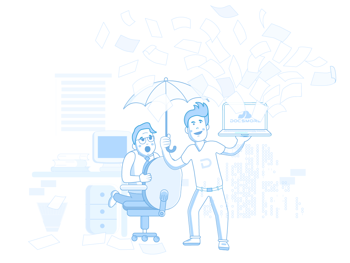 Docsmore protects you from paper chaos